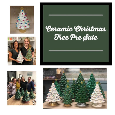 Lisa Sutton Private Party 12.6.2024, Saturday, Ceramic Vintage Christmas Tree & Truck Pre-Sale (Pre-Sale Closes 10.24.2025)