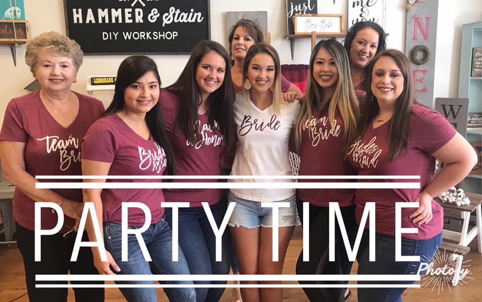 BOOK YOUR PRIVATE PARTY