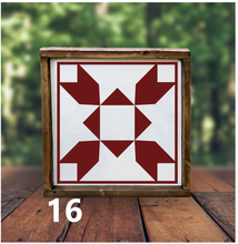 Framed Barn Quilt