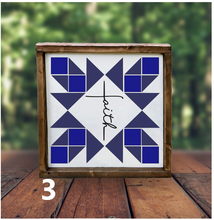 Framed Barn Quilt
