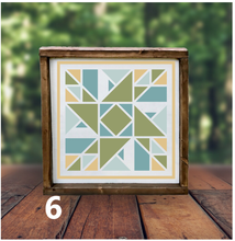 Framed Barn Quilt