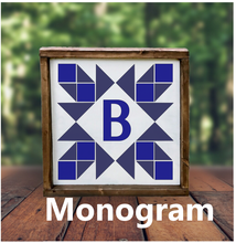 Framed Barn Quilt