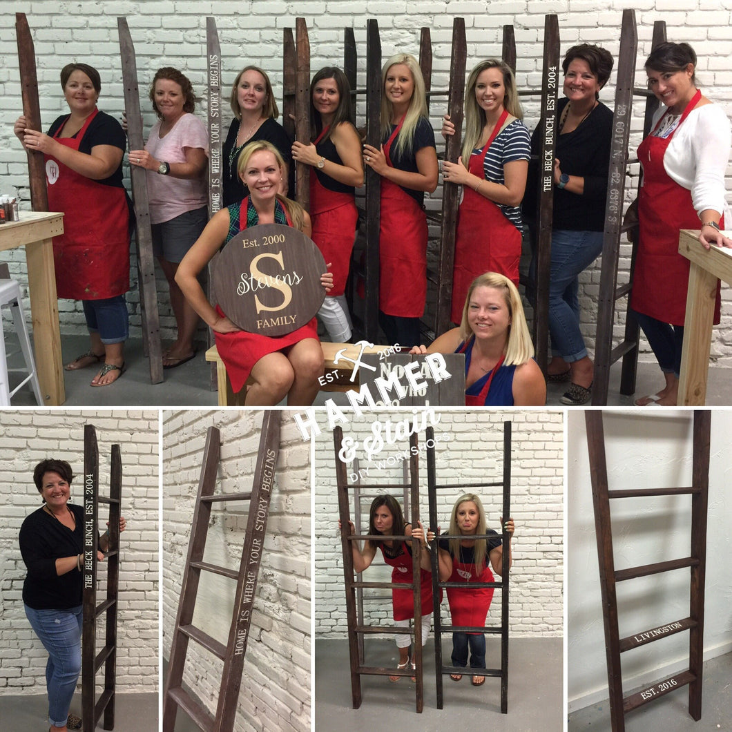 Decorative Ladder/Quilt Hanger