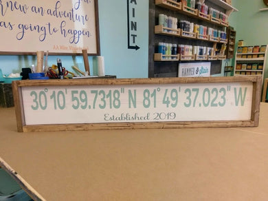 Longitude & Latitude Sign